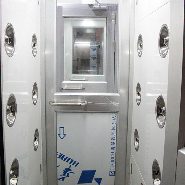 Shower Udara Cleanroom Blowing Otomatis Dengan Pintu Ayun Aluminium W730mm, Lebar 1230mm 1