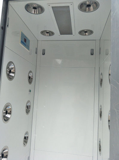 Kamar Mandi Udara Vertikal Bersih Dengan Kontrol Pintu Aluminium Swing Dengan IC Control Panel 1