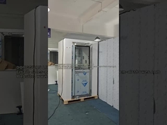 Mandi udara baja tahan karat 304 dengan pintu W1200mm