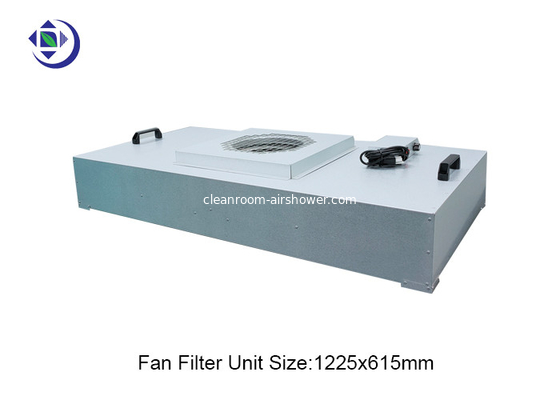 Galvalume Casing Unit Filter Kipas HEPA FFU Untuk Plafon Cleanroom, dengan motor AC kebisingan rendah