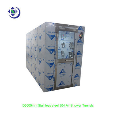 Beli Depth 3000mm Air Shower Cleanroom With Manual Doors For Six People online manufacture