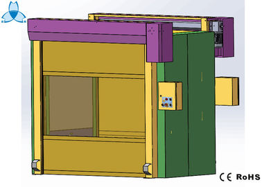 Beli Cold Rolled Steel Cleanroom Air Shower , Air Shower Room With High Speed Shutter Doors online manufacture
