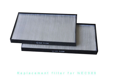 Beli NEC 900 Replacement Air Filter , Non Woven Air Filter Flat Pleat Blocks online manufacture