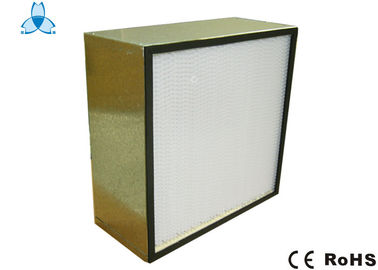 Beli Clean Room HEPA Air Filter Wooden Frame With Paper Foil Separator 610x610x150mm online manufacture