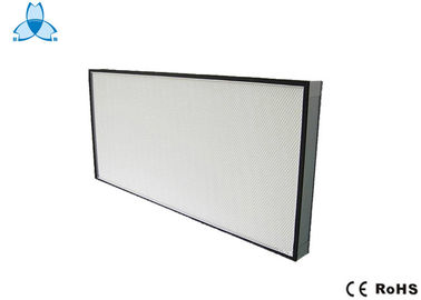 Beli Mini Pleated Panel Hepa Air Filter Polyurethane Sealant Rubber , Fiberglass Media online manufacture