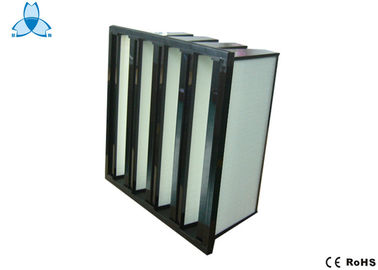 Beli Large Dust Holding V Bank Air Filters With Fiberglass Medium Material online manufacture