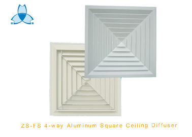 Beli Ceiling 24x24 Air Diffuser , Return Air Diffuser High Dust Holding Capacity online manufacture