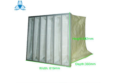 Beli Synthetic Fiber Pocket Air Filter 619*360*592mm For Filtrate The Dust Partcles online manufacture