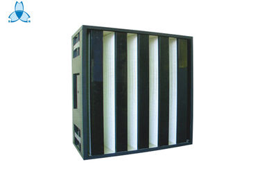 Beli Customized Rigid V Cell Filter Air Filter H10 - H14 Filtration Grade online manufacture