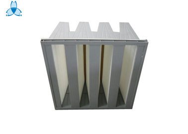 Beli Gray Ventilation System V Bank Filter ABS Plastic Frame For Industry online manufacture