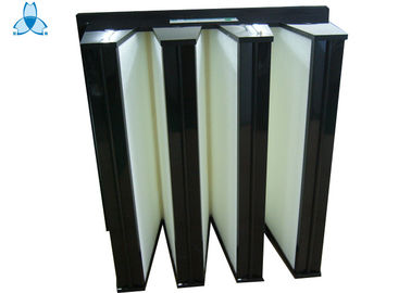 Beli High Performance H13 V Bank Filter , Portable Air Filter For Hospital Operating Room online manufacture