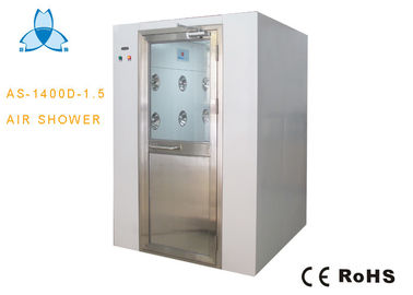 Beli 800W Two Person Cleanroom Air Shower 0-99s Adjustable Air Shower Time For Industrial online manufacture