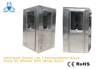 Beli GMP Pharmaceutical Stainless Steel Air Shower Room With Three Side Blowing AC380V online manufacture