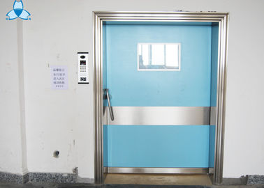 Beli Outside Powder Coated Hospital Air Filter Blue Color With Single Swing Door online manufacture