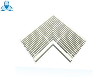 Beli Weatherproof Return Air Louver 25mm Height Degree And Special Triangle Air Grille online manufacture