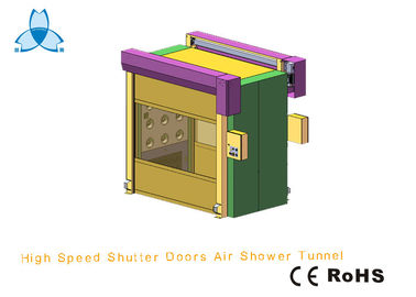 Beli High Speed PLC Control Air Jet Shower Tunnel 4000W Blow Power For Robot Line online manufacture