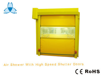 Beli Power Coated Steel Clean Room Air Shower Tunnel With High Speed Rolling Automatic Opening Shutter online manufacture