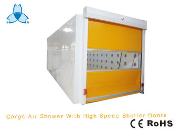 Beli OEM Clean Air Shower Tunnel With Auto High Fast Speed Shutter Doors By Radar Sensor online manufacture
