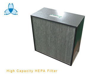 Beli Galvanized Frame High Capacity HEPA Air Filter With Aluminum Separator H13 Class online manufacture