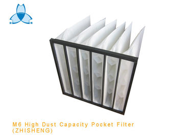 Beli M6 High Dust Capacity Self Supporting Pocket HEPA Air Filter For Gas Turbines online manufacture