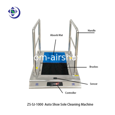 Beli Pembersih Sol Sepatu Otomatis Ruang Bersih & Ruang Sanitasi SS304 20W online manufacture