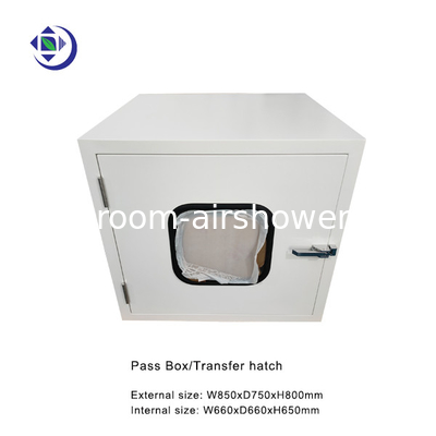 Beli Powder Coated Steel Cleanroom Pass Box Transfer Hatch Dalam Ukuran W650xD650xH660mm online manufacture