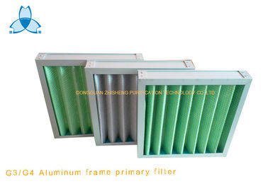 Beli Aluminium Frame Pre Filter Pleated / Filter Kasar Dari Air Conditioning atau sistem HVAC online manufacture