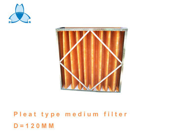 Beli Bingkai Logam Jenis Pleat Sedang Pre Air Filter Besar Aliran Udara Tekanan Rendah online manufacture