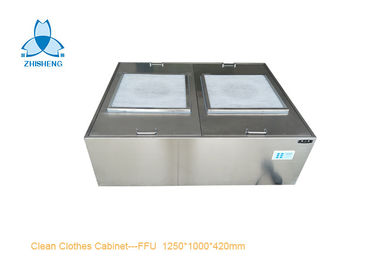 Beli SS304 Fan Filter Unit Kelas 100 Pakaian Bersih Kabinet Laminar Flow Hood FFU Di Atas online manufacture