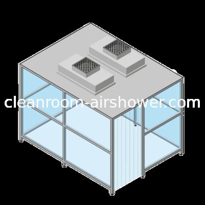 Beli Ketebalan disesuaikan 40-70mm Modular Clean Room 220v Power Termasuk pembuatan online