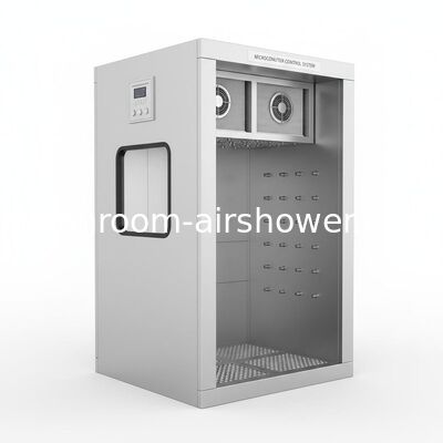 Beli W1500xD1000xH2100mm Air Shower Cleanroom dengan Sistem Kontrol Mikrokomputer dan Filter HEPA yang Memberikan Penghapusan Partikel di Udara pembuatan online