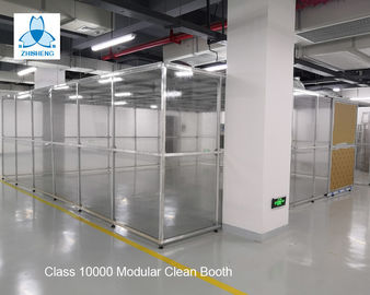Beli Kelas 10000 FFU Membersihkan Peralatan Peralatan Aluminium Struktur Dengan Pintu Geser / Booth Farmasi Bersih online manufacture