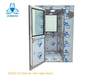 Beli AC380 V SS304 Air Shower Room Dengan Jendela Kaca Lapisan Ganda Untuk 1-2 Orang online manufacture