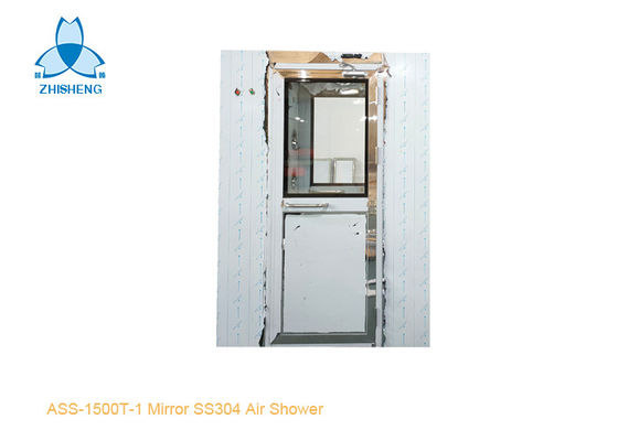 Beli Three Side Blowing One Person Mirror SS304 Air Shower Room Dengan Sinar UV online manufacture