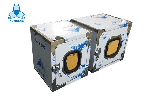 Beli Stainless Steel 304 Static Clean Room Pass Box Dengan Pintu Tertanam online manufacture