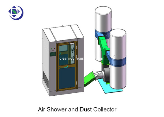 Beli 2 Side Blowing Powder Mill Air Shower Dengan Kolektor Debu online manufacture