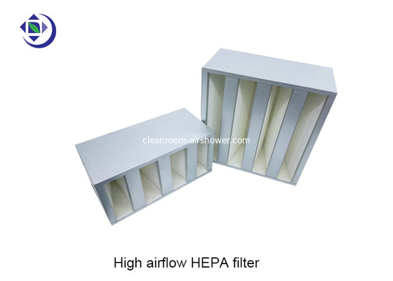 Beli Filter HEPA Kompak Aiflow H13 H14 4V Tinggi Dengan Bingkai Galvanis online manufacture