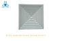 Lattice Ventilation Square Commercial Air Diffusers , Air Diffusers For Drop Ceilings