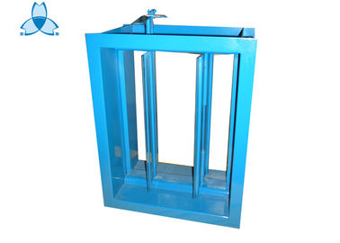 Rectangle Air Volume Control Damper With Powder Colled Rolled Steel Material