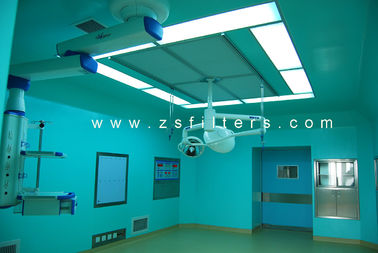 Air Supply Class 5 Laminar Flow Ceiling 2950 * 2500 * 500 Untuk Ruang Operasi Rumah Sakit