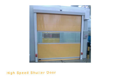 Auto Anti-static PVC High Speed ​​Shutter Door / Gulir Pintu Cepat Kecepatan Untuk Lokakarya Pabrik
