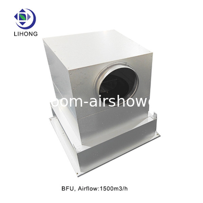 Galvanized Steel BFU Filter 756mm X 756mm X 785mm Untuk Lingkungan Kerja Yang Bersih Dan Aman