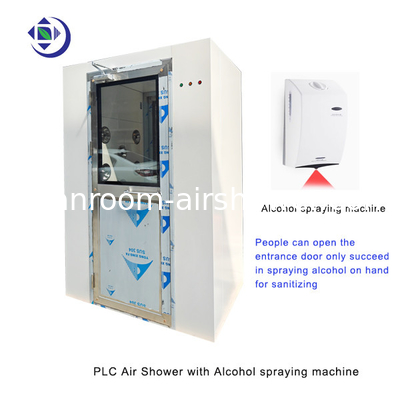 Single / Double Door 380v Cleanroom Air Shower Peralatan Esensial Untuk Mempertahankan Lingkungan Kerja yang Bersih dan Aman
