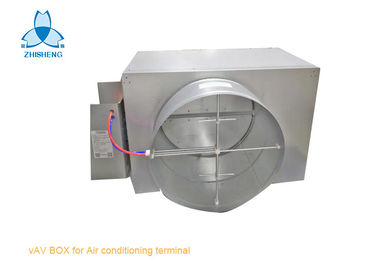 Single Air Duct Variable Volume Control Damper Untuk Unit Terminal Air Conditioner VAV Box