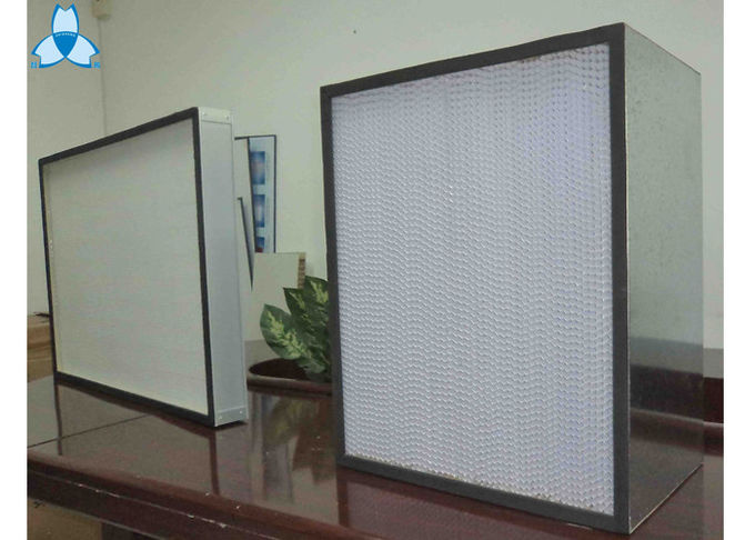 Residential HEPA Air Filter , Portable High Efficiency Air Filter Clapboard Separator 0