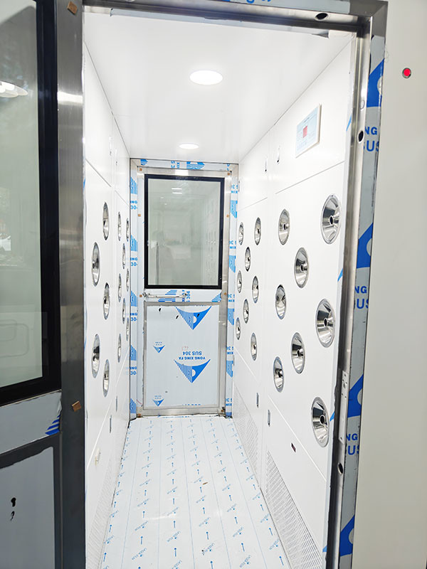 Kamar bersih Air Shower dengan Filter HEPA untuk Penghapusan Partikel di Udara untuk 2-3 orang 3
